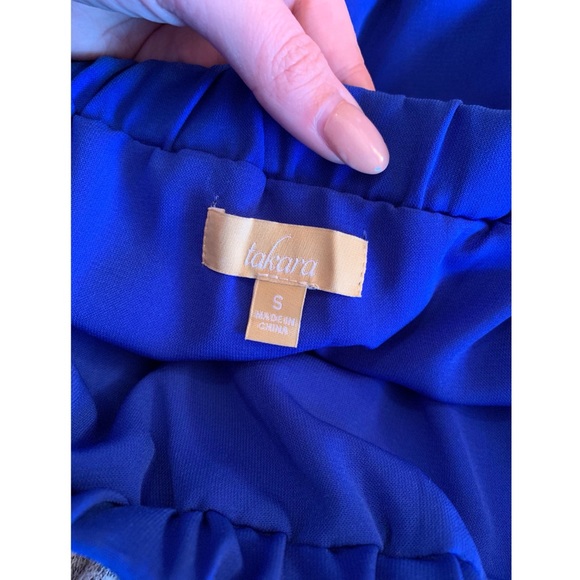 Blue Romper with Embroidery - Picture 3 of 4